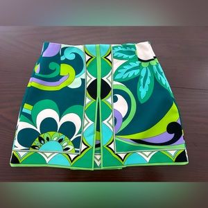 Zara Printed Mini Skirt